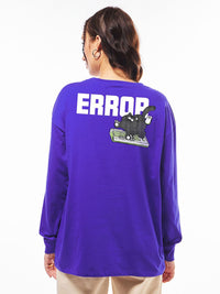 Bewakoof Women Printed Oversized T-shirt