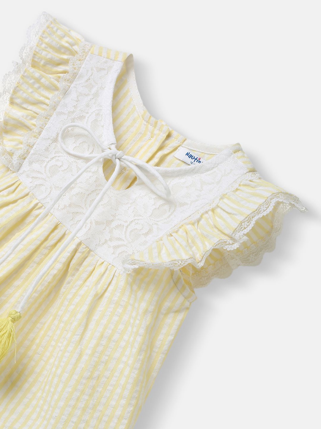 Nauti Nati Girls Striped Top with Shorts