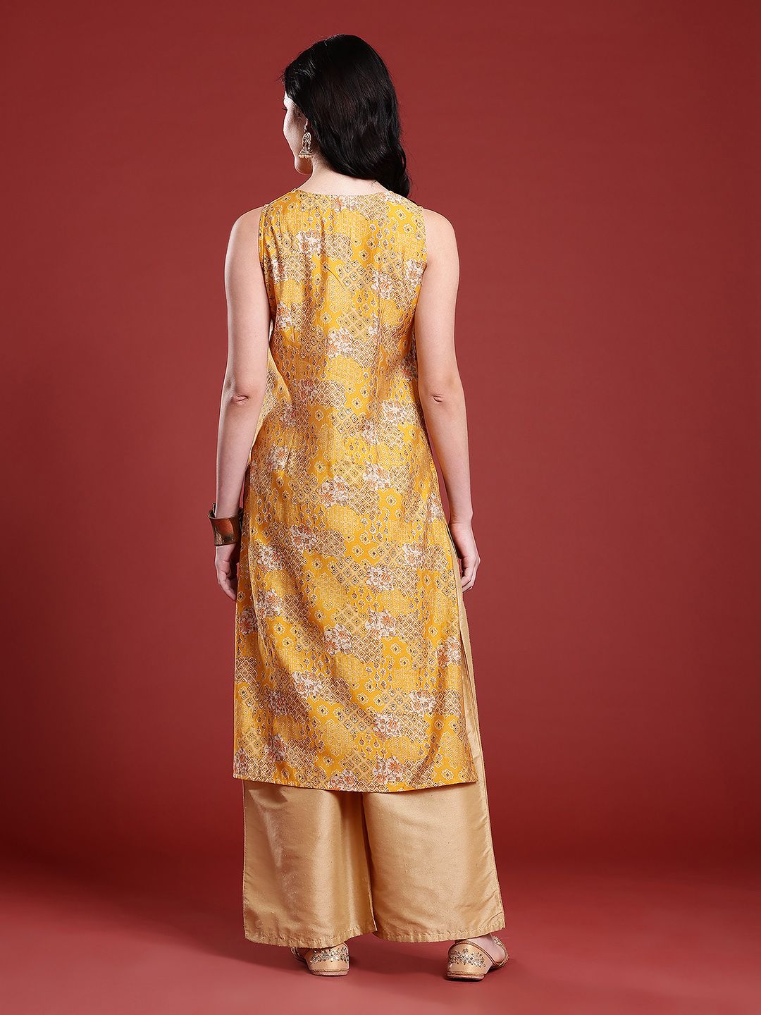 Anouk Printed Straight Kurta
