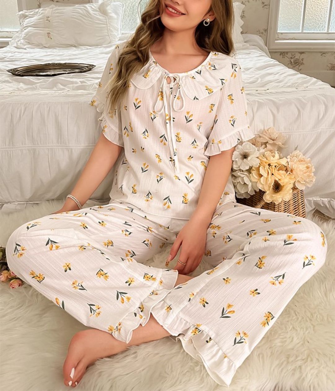 DressBerry Women Printed Night suit