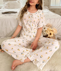 DressBerry Women Printed Night suit