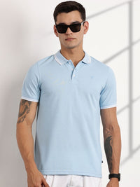 Thomas Scott Men Polo Collar Pockets T-shirt