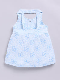 Moms Love Infant Girls Paw Patrol Printed Pure Cotton Fit & Flare Dress