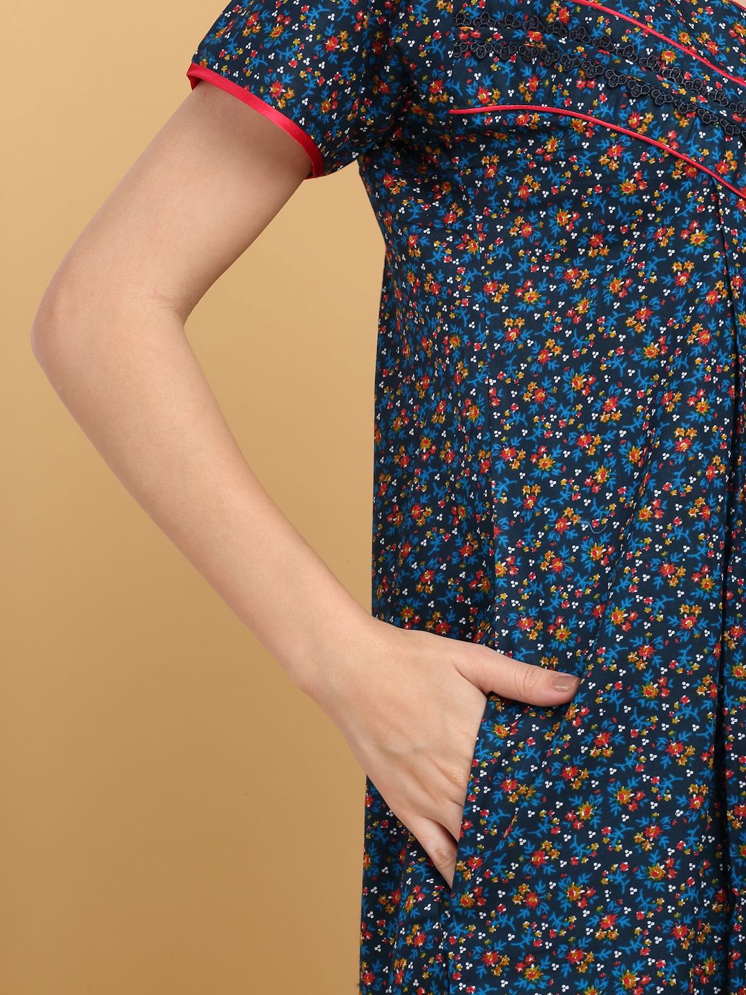 Sweet Dreams Printed Maxi Nightdress