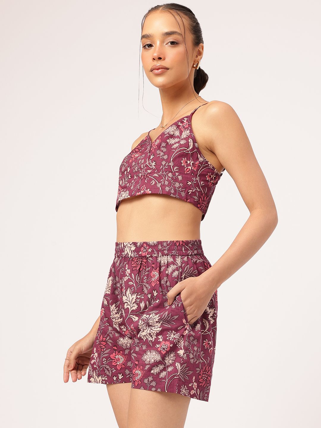 DressBerry Ethnic Florals Co-Ord Set