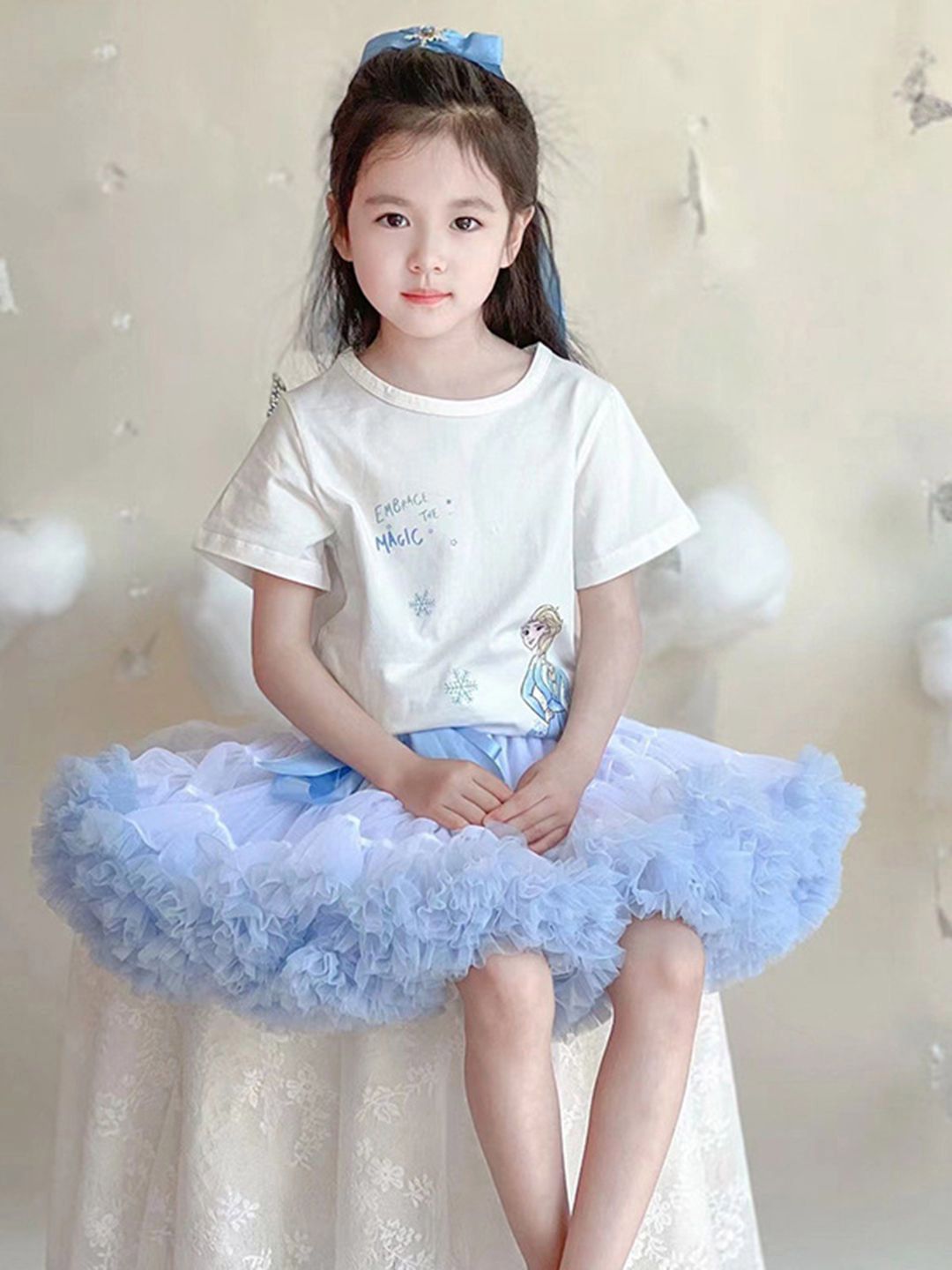 YK Embellished A-Line Dress