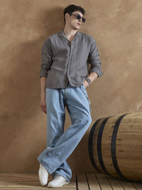 DENNISON Double Gauge Oversized Shirt