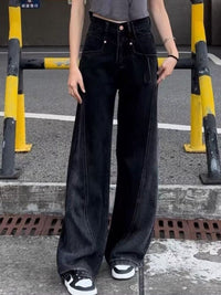 DressBerry Women Straight Fit High-Rise No Fade Jeans