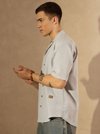 DENNISON Men Smart Oversized Casual Shirt