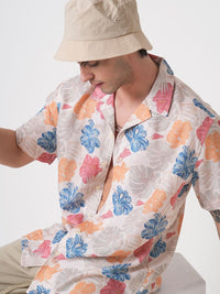 VASTRADO Men Classic Floral Opaque Printed Casual Shirt