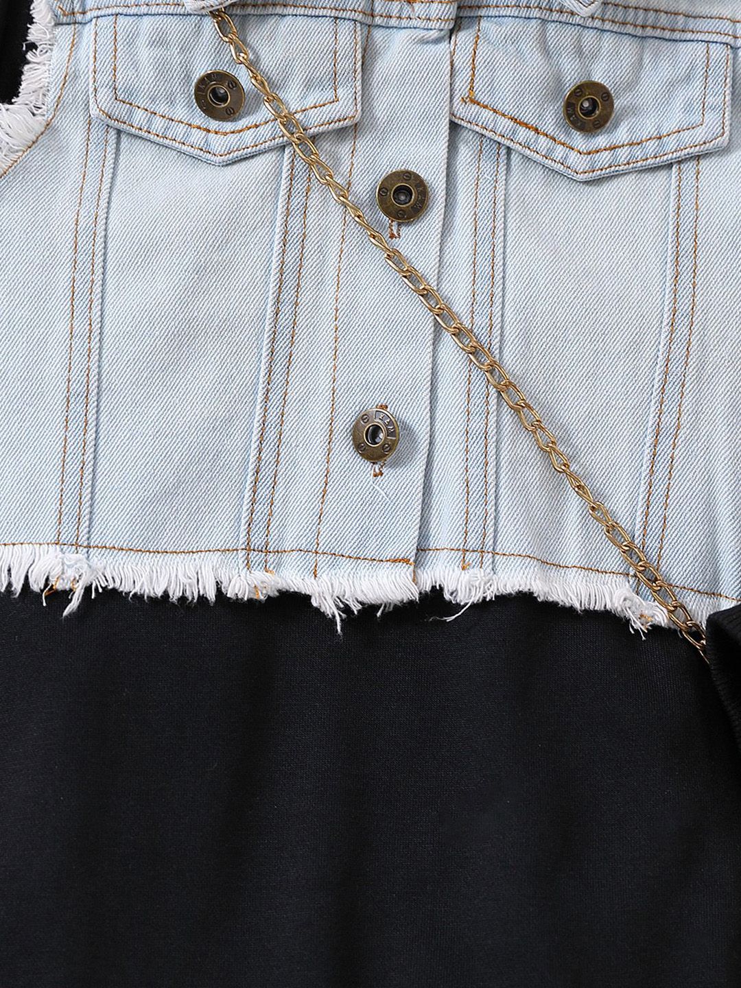 YK Colourblocked Sheath Dress