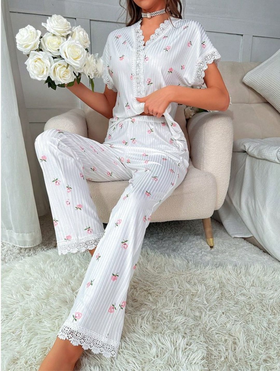 DressBerry Women Printed Night suit