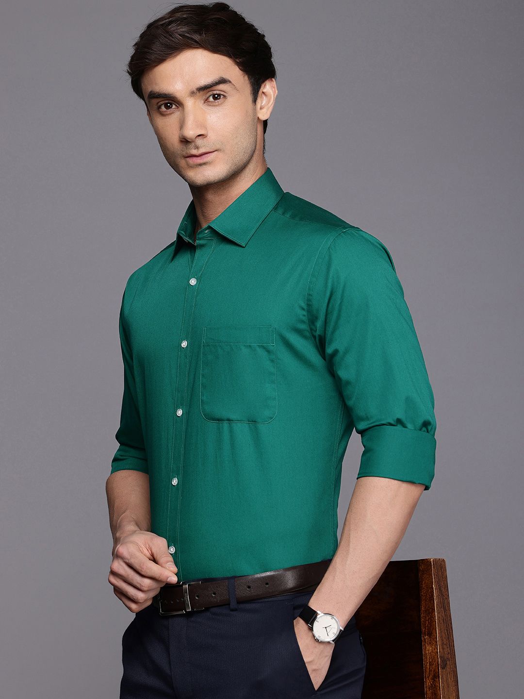 Raymond Slim Fit Pure Cotton Formal Shirt