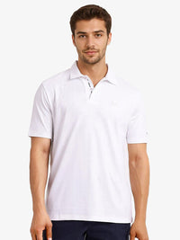 RARE RABBIT Men V-Neck Raw Edge T-shirt