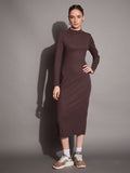 SASSAFRAS BASICS Bodycon Midi Dress