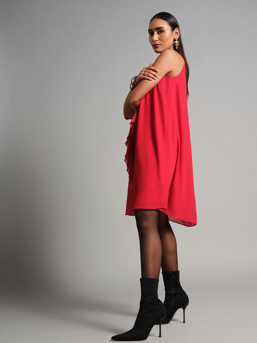 AND Floral A-Line Dress