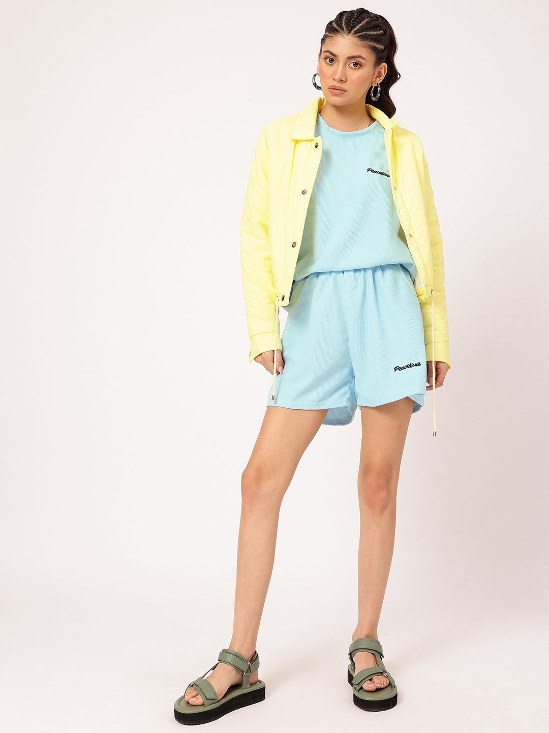 DressBerry Streetwear Squad Textured Knit Co-ords