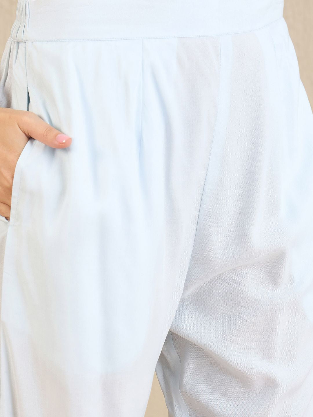 Indo Era Ethnic Motifs Printed Kurta With Trousers & Dupatta