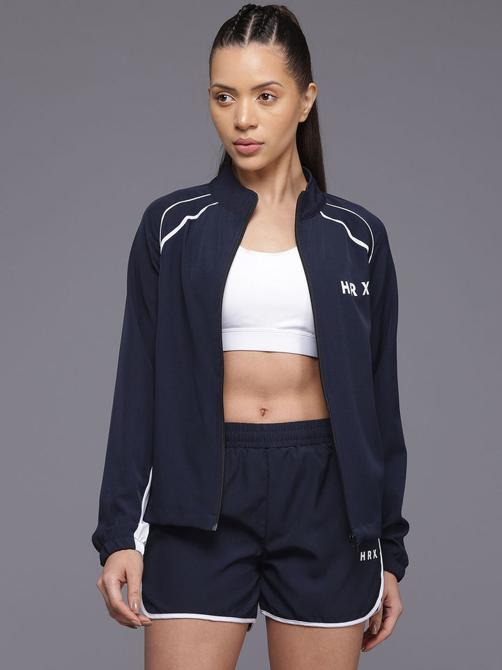 HRX by Hrithik Roshan Colorblocked Detail Training Tracksuits