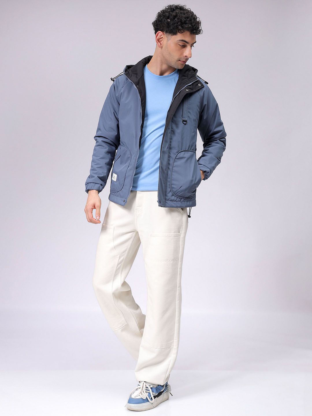 The Indian Garage Co Men Quilted Jacket