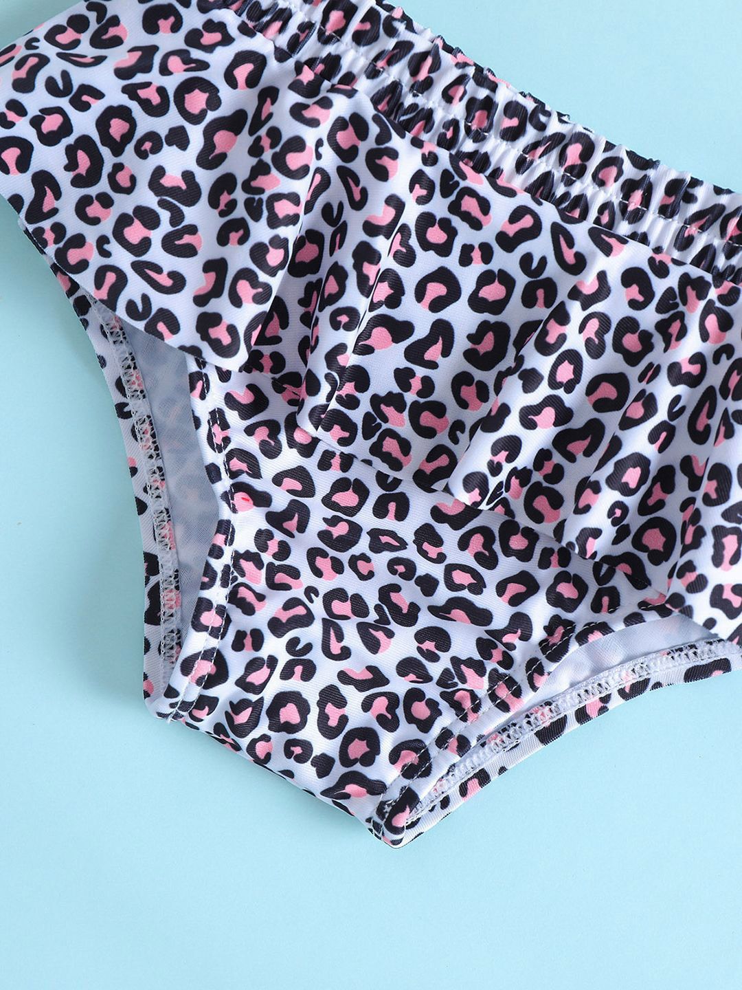 YK Girls Printed Swimset