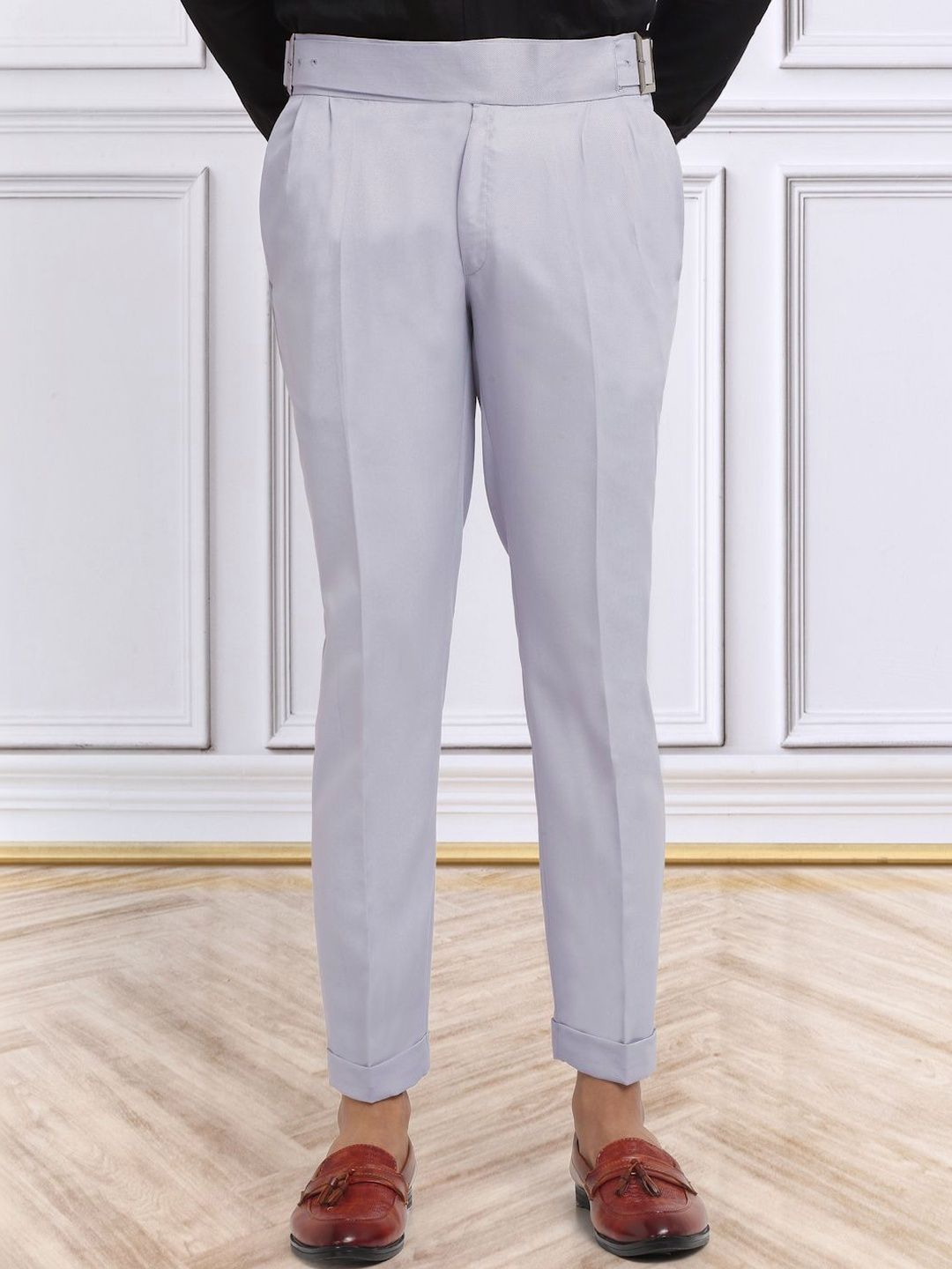 Moda Rapido Men Slim Fit Easy Wash Trousers