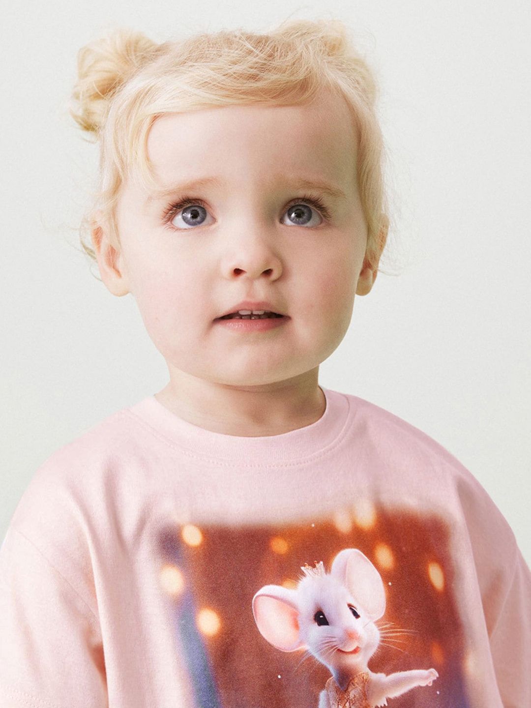 YK Girls Printed T-shirt With Shorts