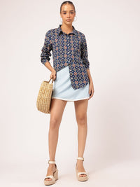 DressBerry Indie Spirit Printed Shirt