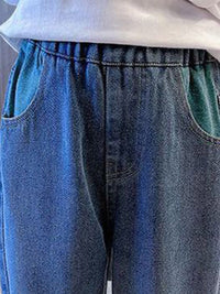 YK Girls Comfort Relaxed Fit High-Rise Light Fade Stretchable Jeans