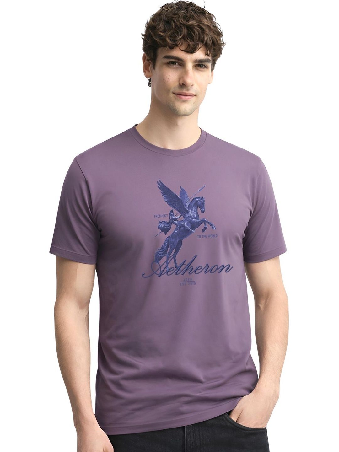 ADRO Men Printed T-shirt