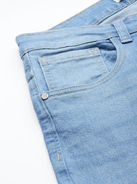 all about you Women Slim Flared Bootcut High-Rise Light Fade Stretchable Jeans