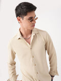 VASTRADO Men Classic Slim Fit Opaque Casual Shirt