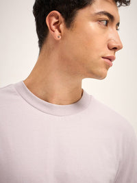 THE BEAR HOUSE Men Solid Round Neck  Pure Cotton T-shirt