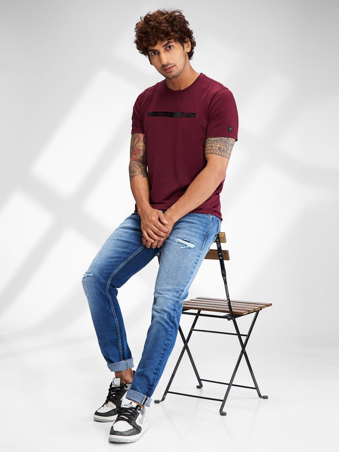 SPYKAR Men Pockets Slim Fit T-shirt