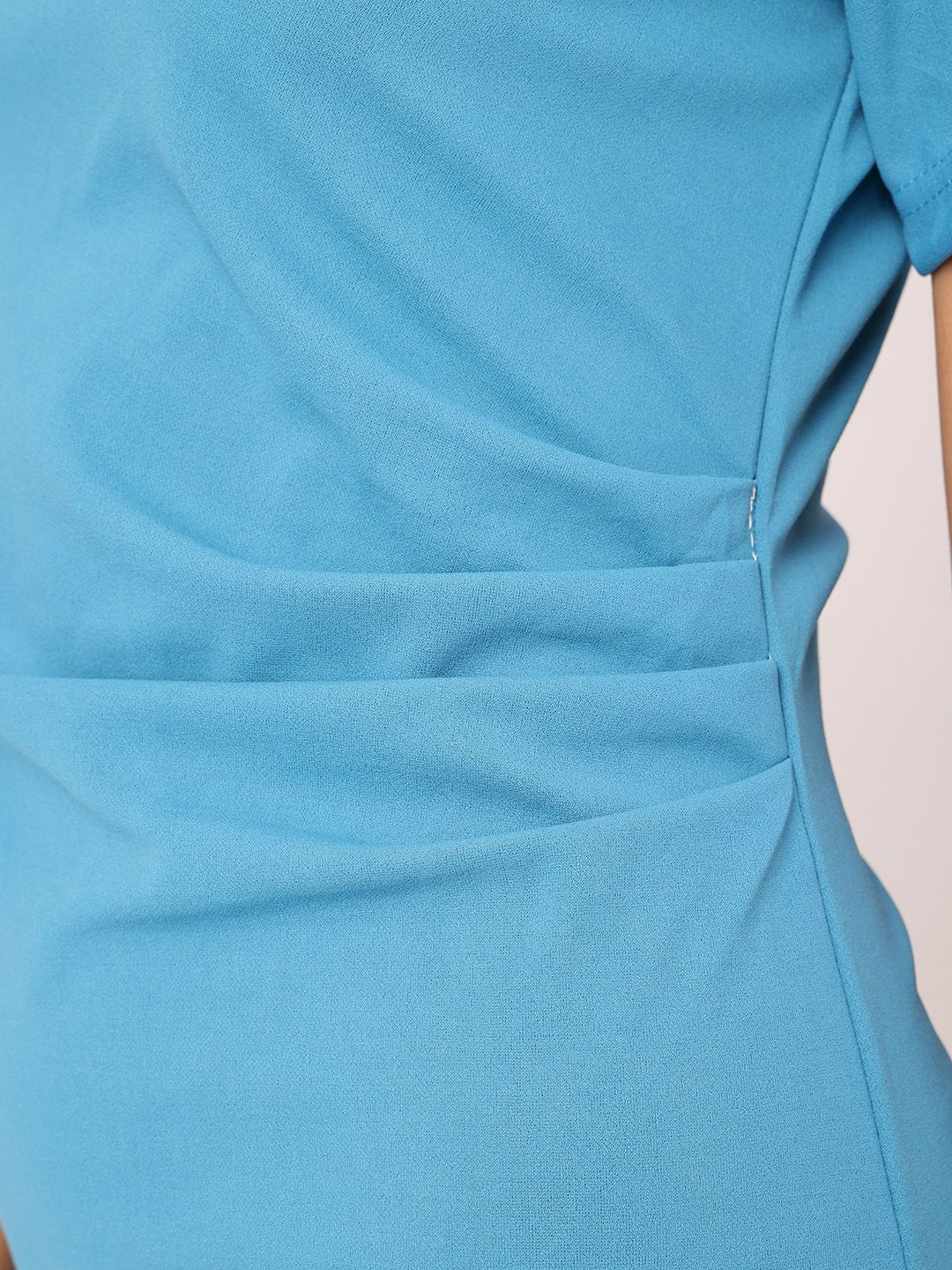 DressBerry Blue Casual Knee Length Dress