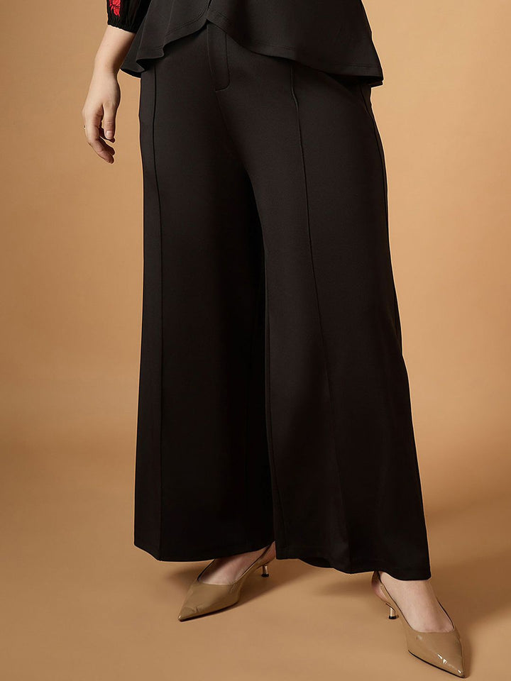 SASSAFRAS Embroidered Top With Trouser Co-Ords