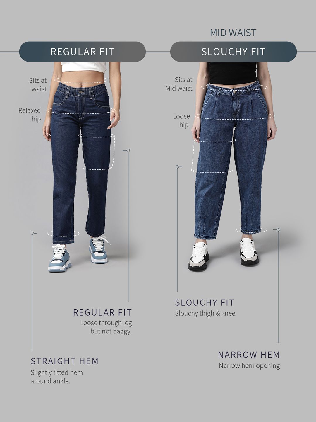 DressBerry Urban Nomad Women Printed Slouchy Fit Jeans