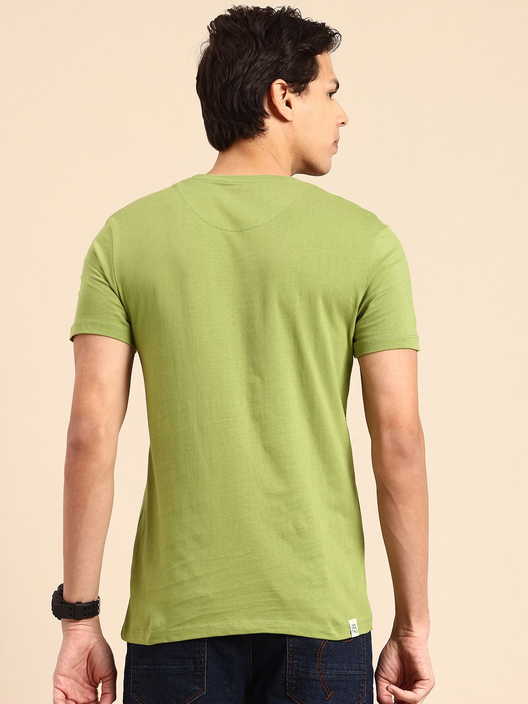 Being Human Typography Printed Pure Cotton T-shirt