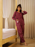 SANSKRUTIHOMES Women Pure Cotton Night suit