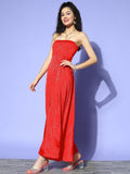 Berrylush Jacquard Maxi Dress
