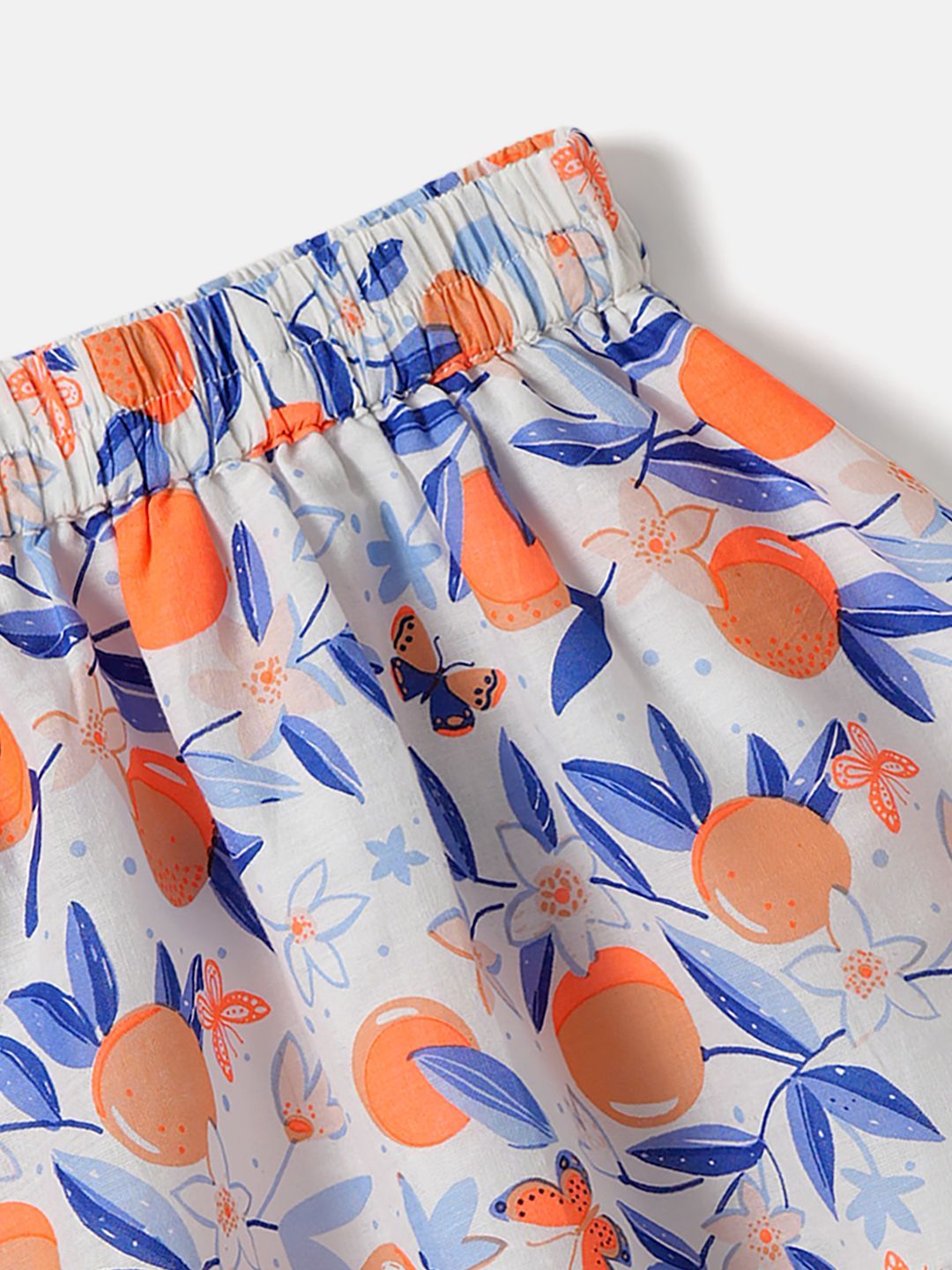 Nauti Nati Girls Printed Top with Skirt