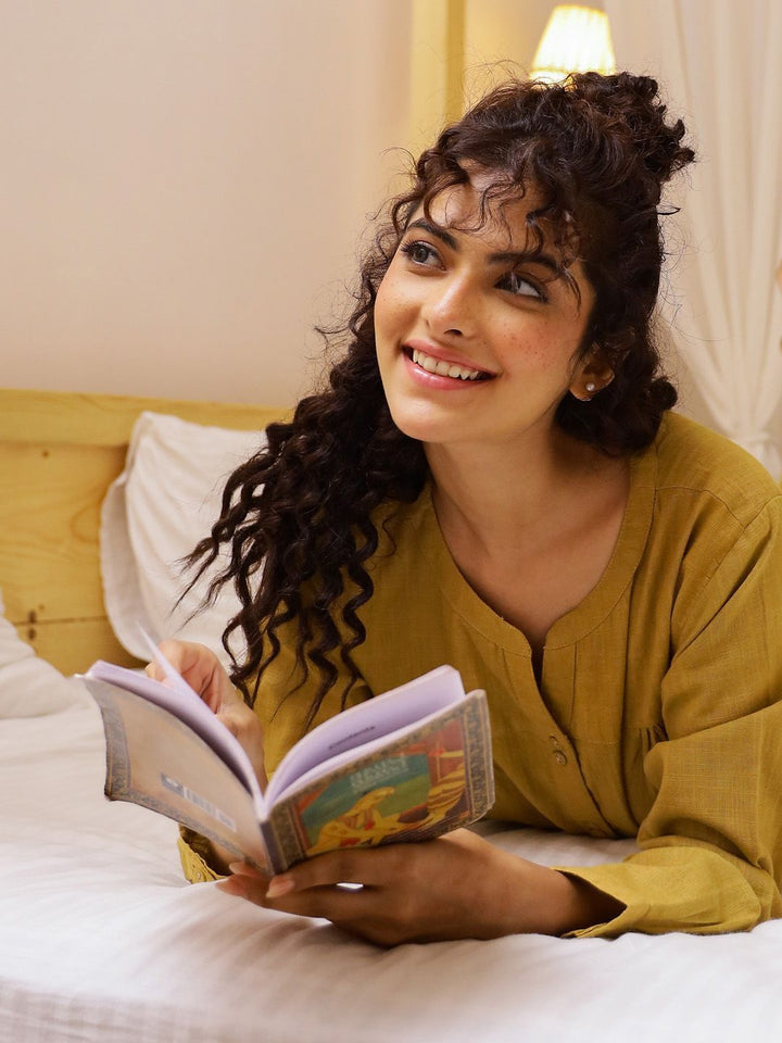 SANSKRUTIHOMES Women Pure Cotton Night suit