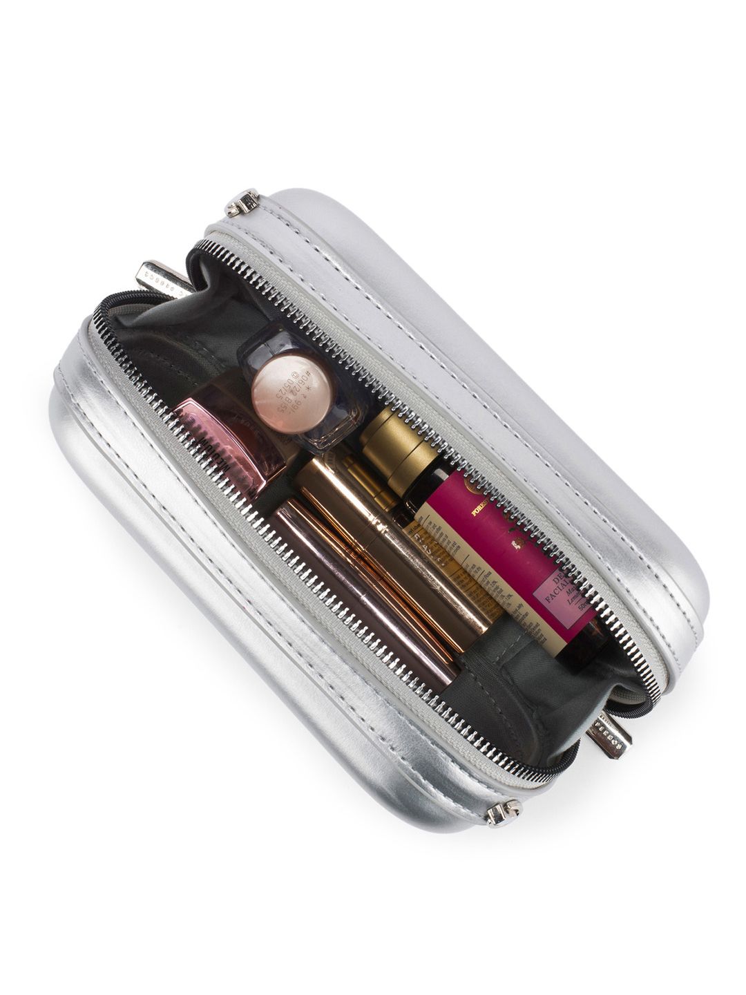 Lino Perros Structured Sling Bag with Cut Work