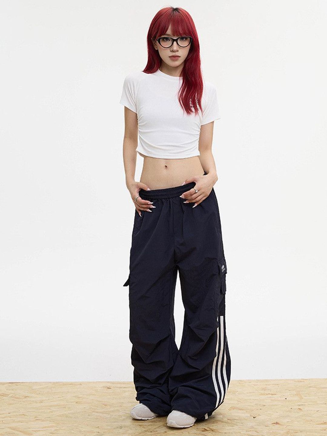 DressBerry Women Loose Fit Cargos Trousers