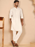 Jompers Men Solid Kurta with Pyjama