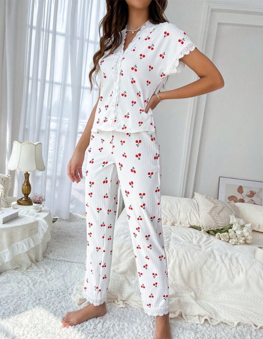 DressBerry Women Printed Night suit