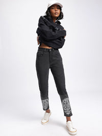 DressBerry Women Ethnic Play Printed Mom Fit Jeans