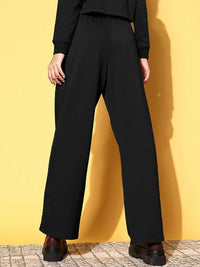 SASSAFRAS Womens Mid-Rise Track Pants