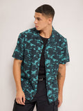 THE BEAR HOUSE Men Abstract Printed Opaque Casual Shirt