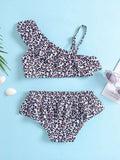 YK Girls Printed Swimset